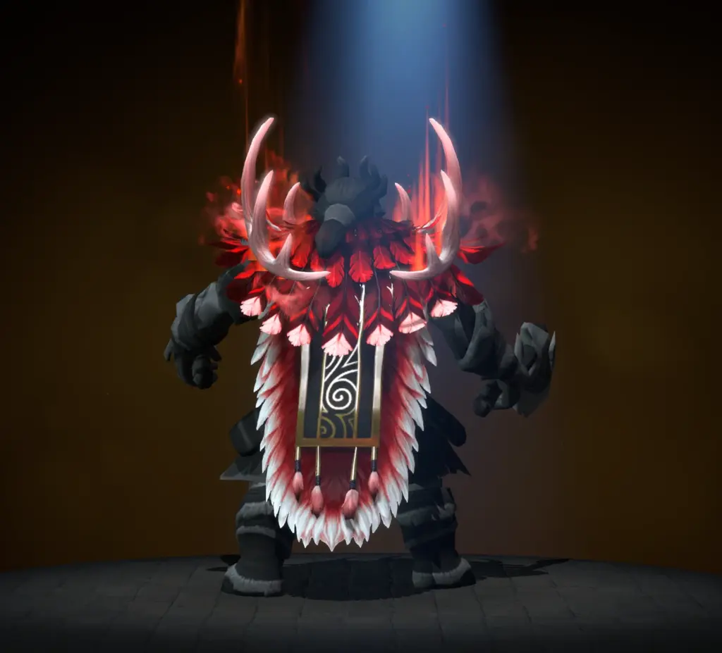 Immortal-предмет Primal Paean of the Crimson Witness для Beastmaster из Dota 2.