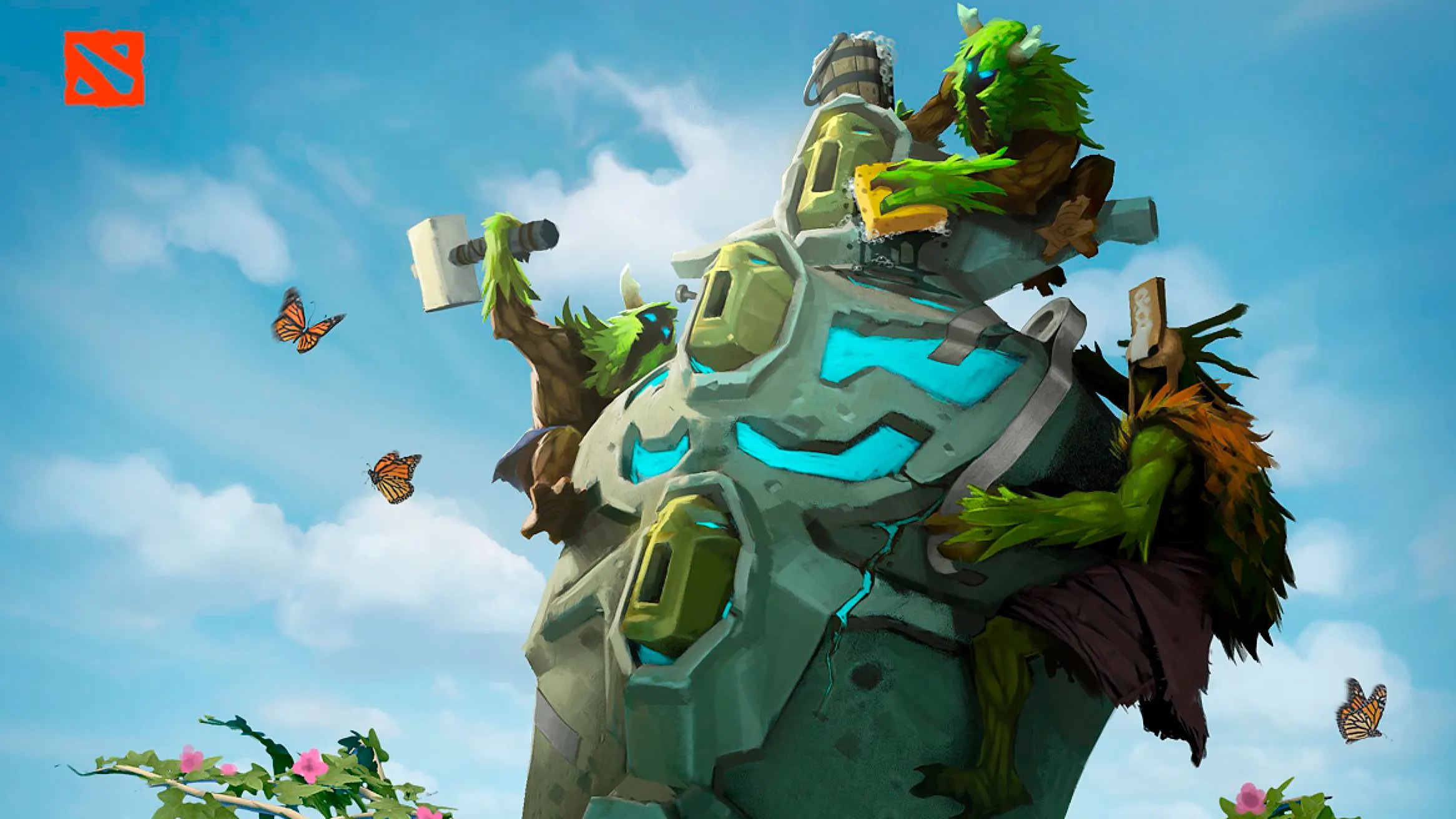 Обложка «Весенней уборки» из Dota 2