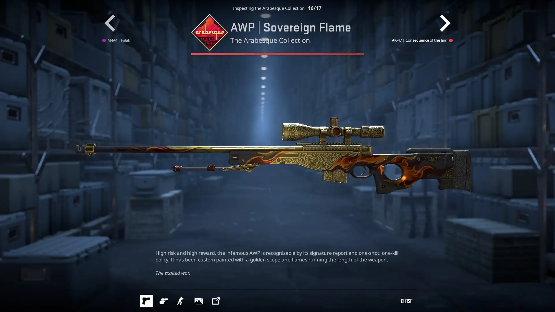 AWP | Sovereign Flame.