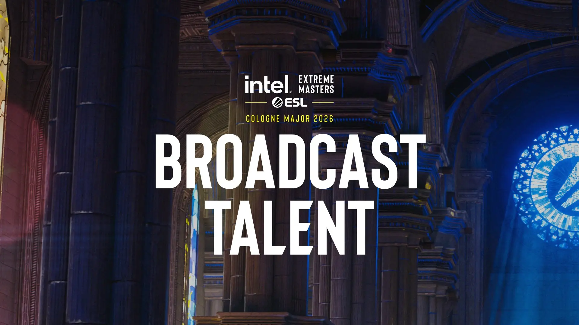 Картинка анонса талантов IEM Cologne Major 2026