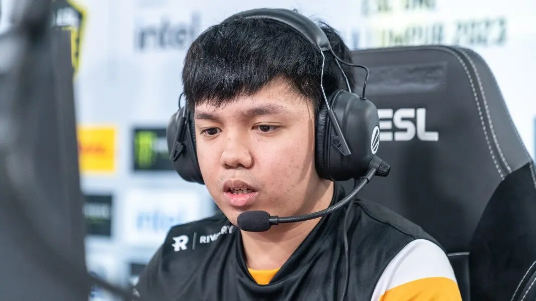 Фото Карло «Carlo» Манало с ESL One Kuala Lumpur 2023