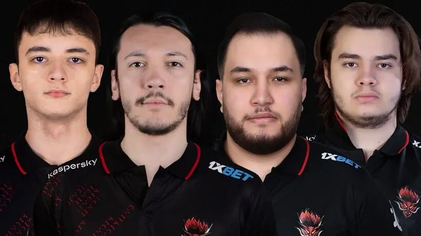 Графика бывшего академического состава Sangal Esports