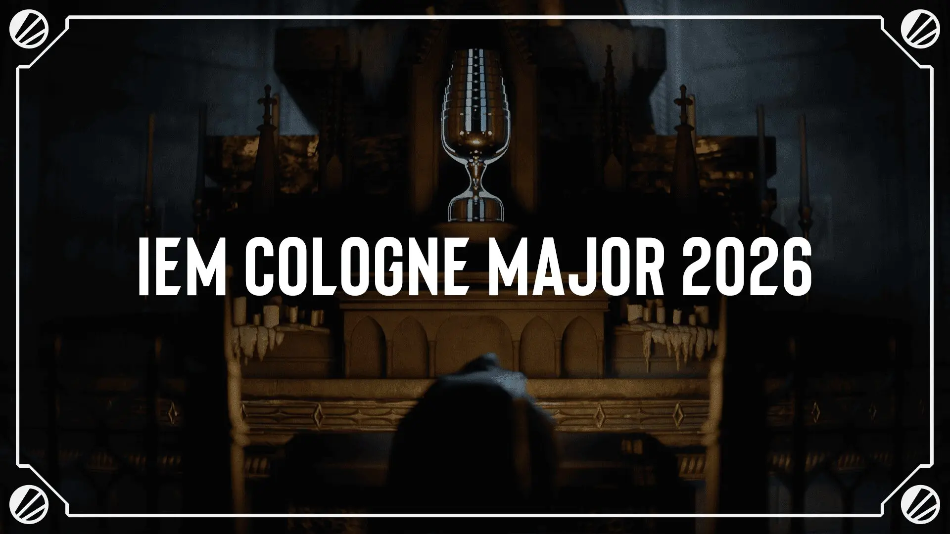 Логотип Intel Extreme Masters Cologne Major 2026