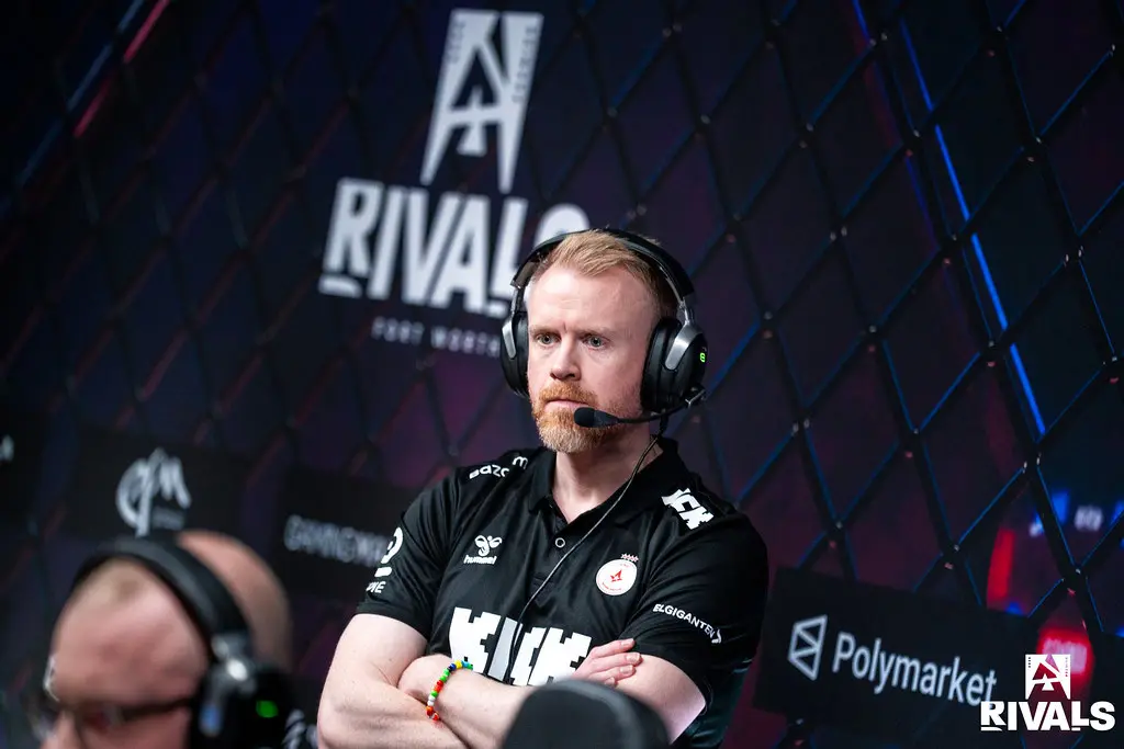 Тренер Astralis Каспер «ruggah» Дью.