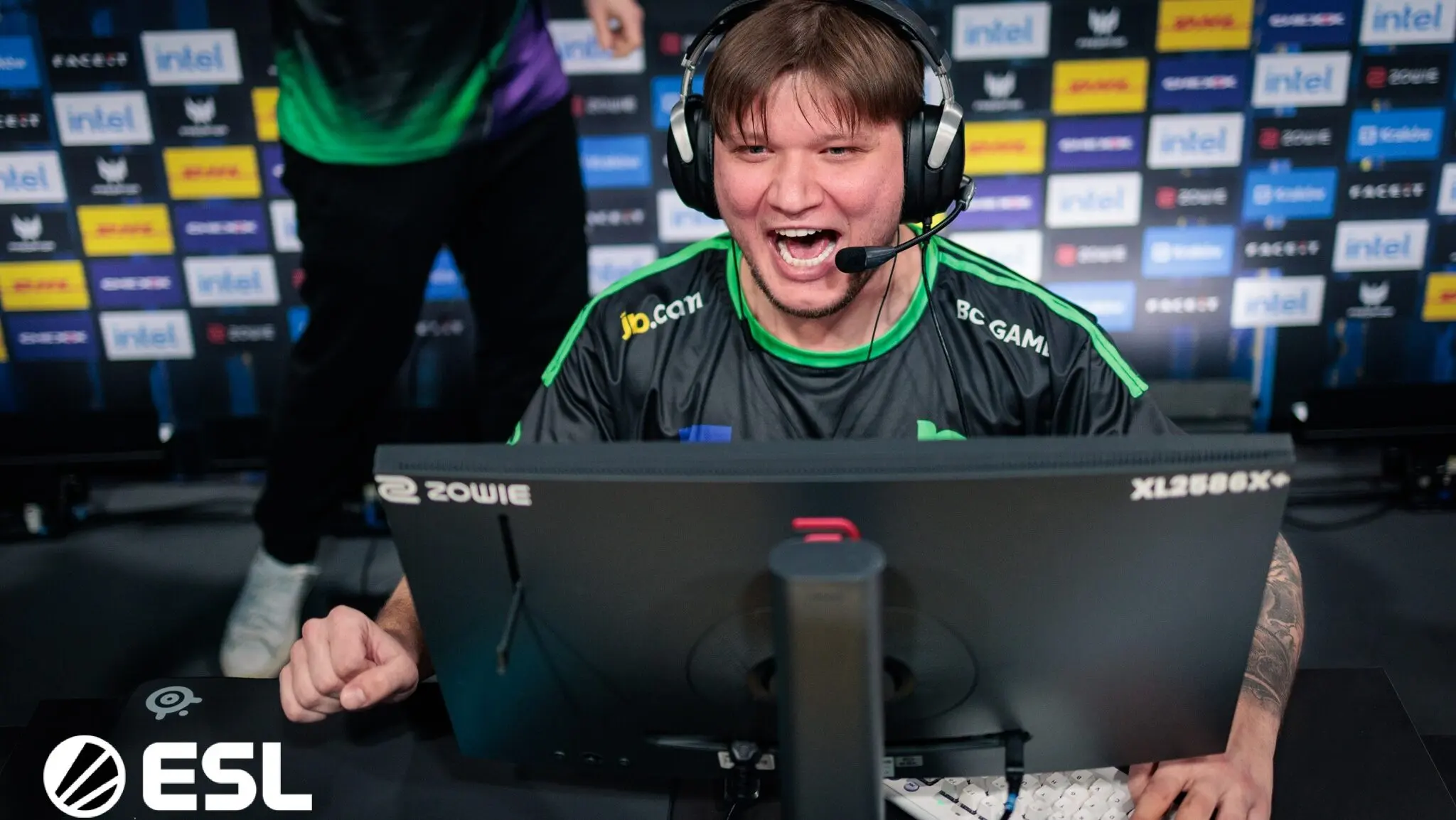 Александр «s1mple» Костылев во время матча.