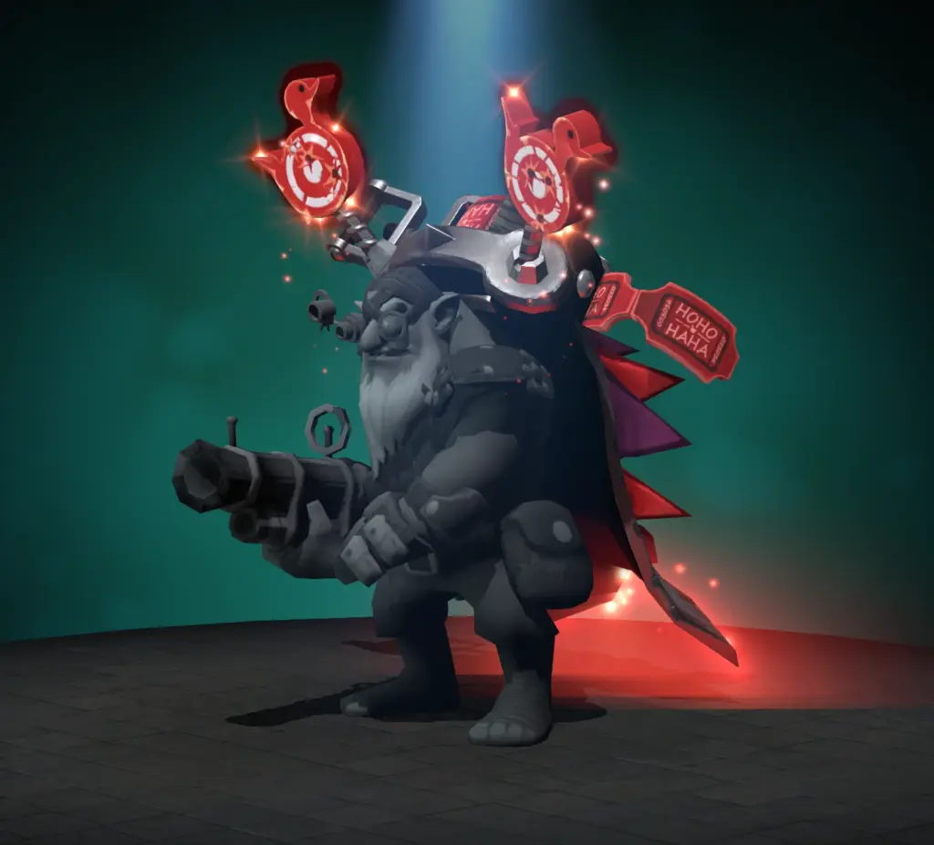 Immortal-предмет Full-Bore Bonanza of the Crimson Witness для Sniper из Dota 2.