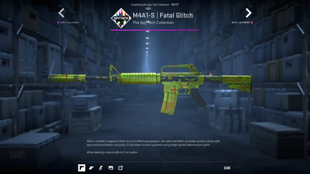 M4A4-S | Fatal Glitch