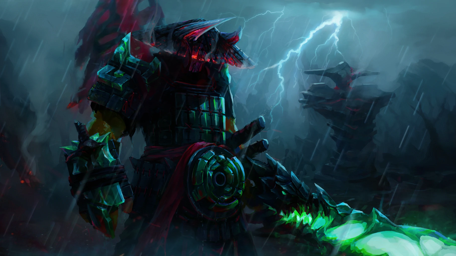 Постер набора Jagged Honor для Juggernaut в Dota 2