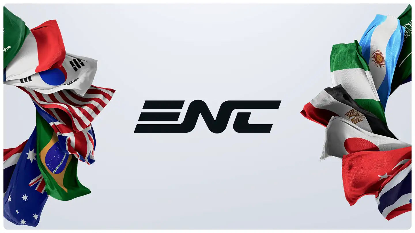 Логотип Esports Nations Cup
