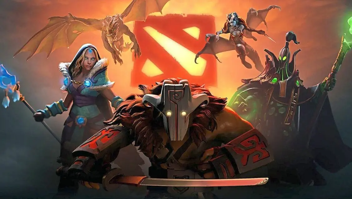Обложка из Dota 2