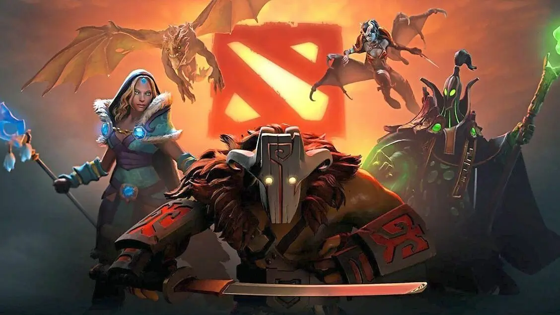 Обложка из Dota 2