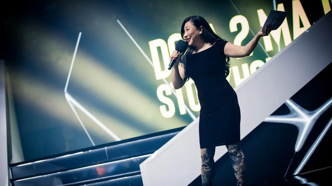 Фото Moxxi на ESL One Stockholm 2022