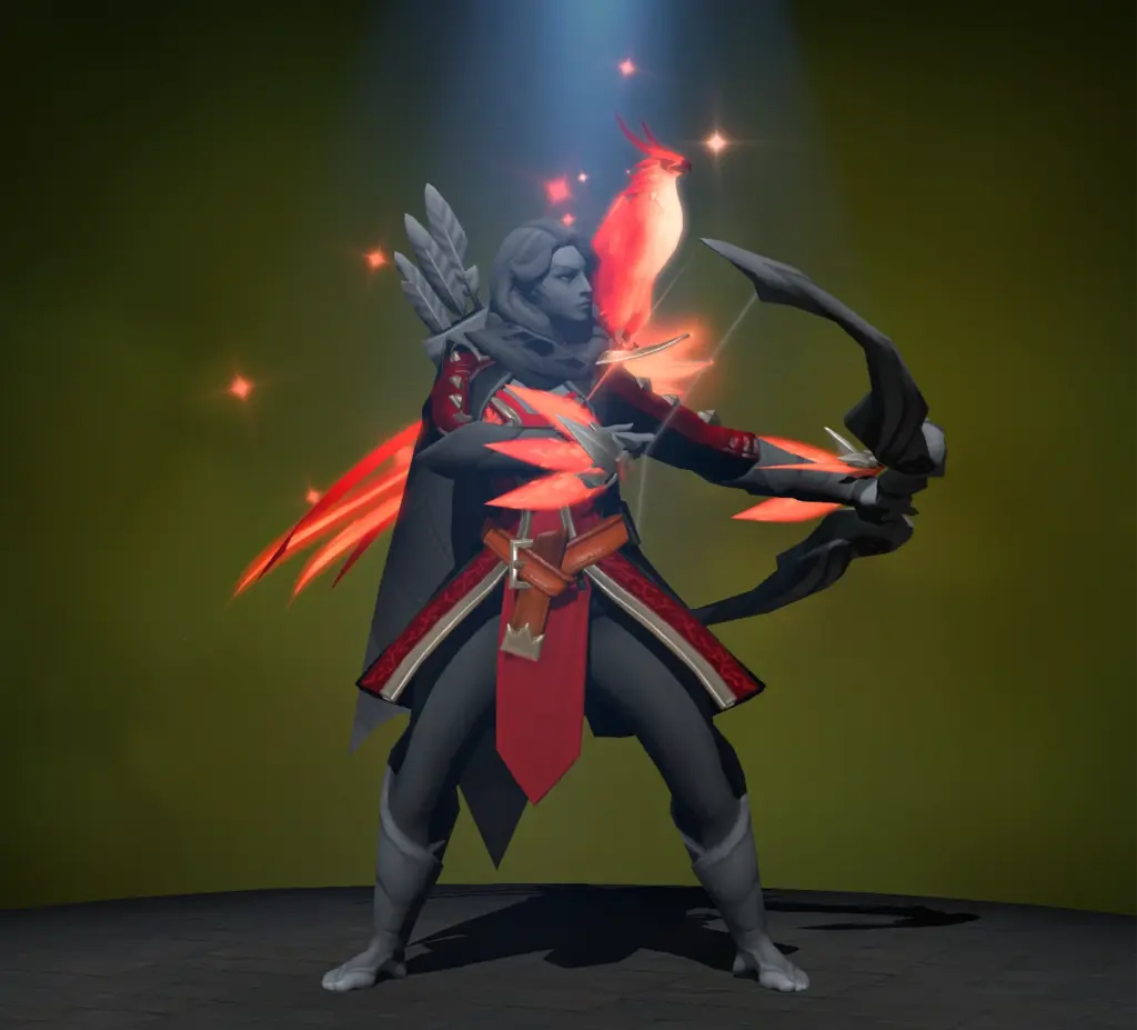 Immortal-предмет Sylvan Vedette of the Crimson Witness для Windranger из Dota 2.