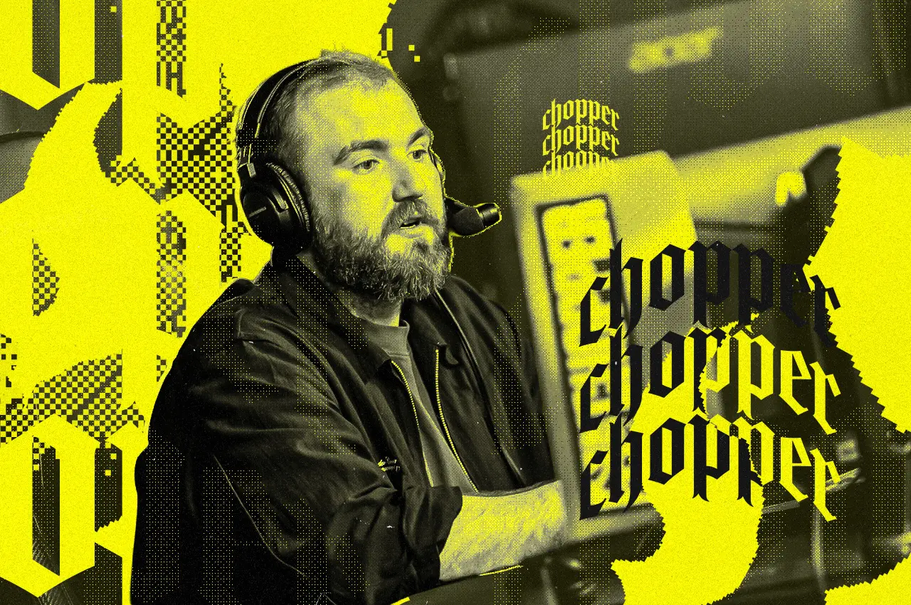 Графика для интервью OFFSTAGE с сhopper