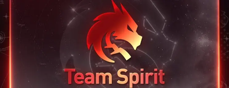 Логотип Team Spirit с The International 2025.