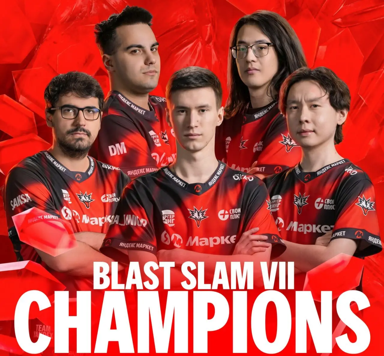 Анонс победы Team Yandex в гранд-финале BLAST Slam VII.