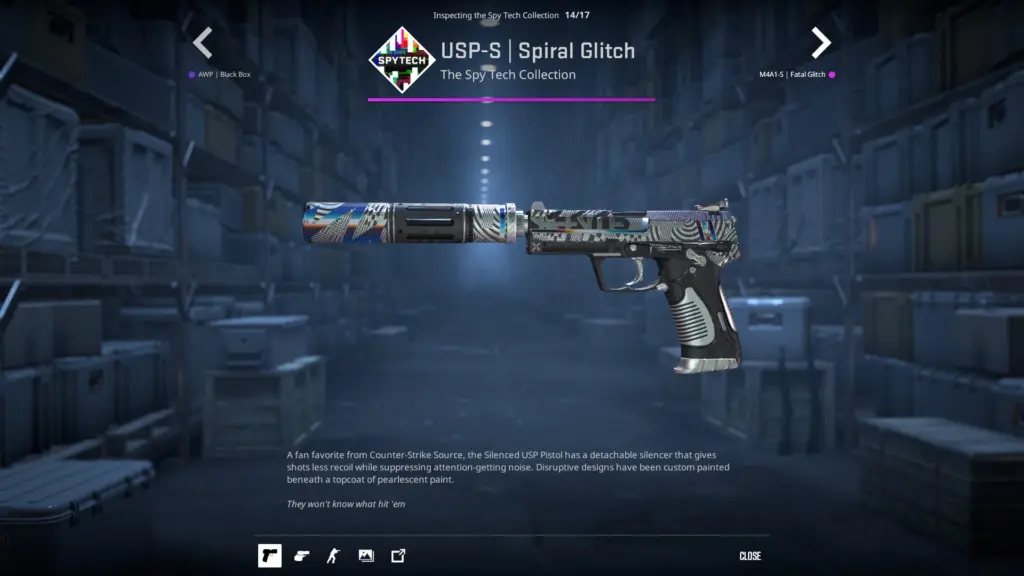 USP-S | Spiral Glitch
