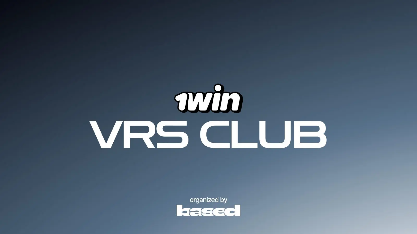 Логотип серии турниров 1win VRS Club #1 по CS2