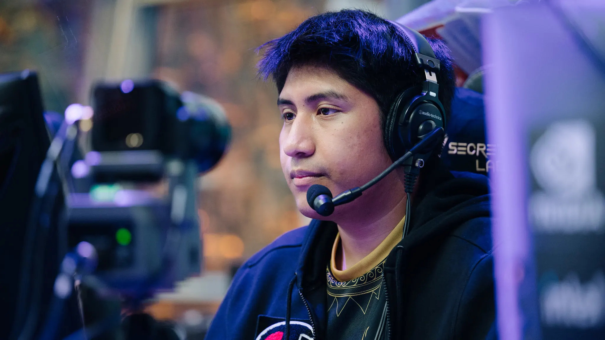 Фото Wisper на The International 2021