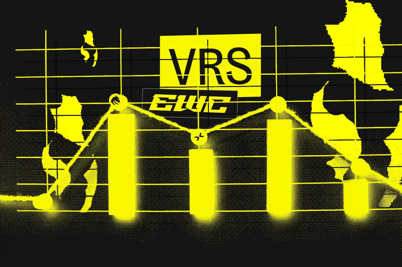 Графика OFFSTAGE для статьи про рейтинг VRS в июне