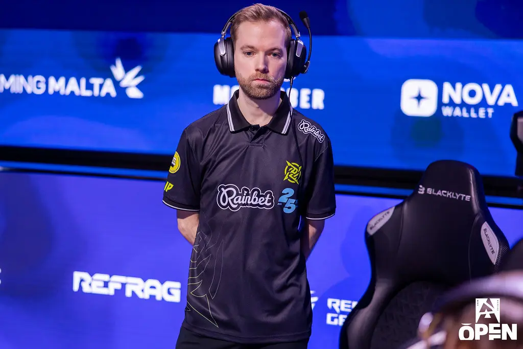 Ричард «Xizt» Ландстрём на BLAST Open Spring 2026.