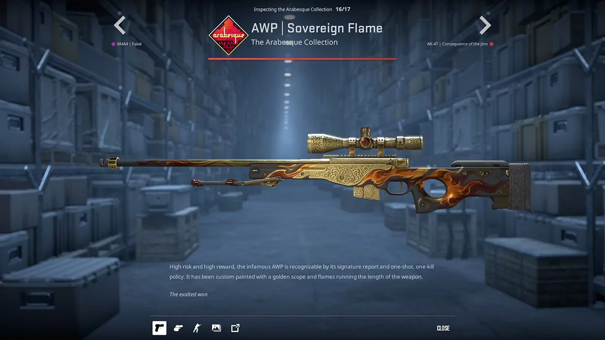Скрин AWP Arabesque