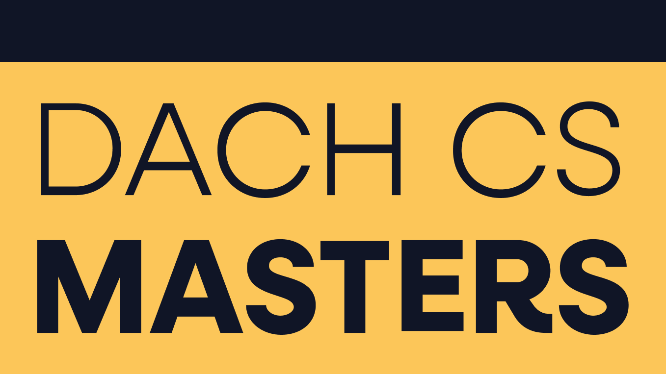 Логотип DACH CS Masters